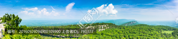 全景群山