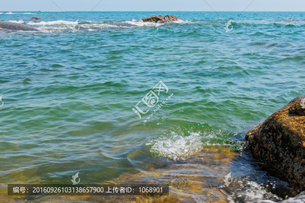 大海,礁石,浪花