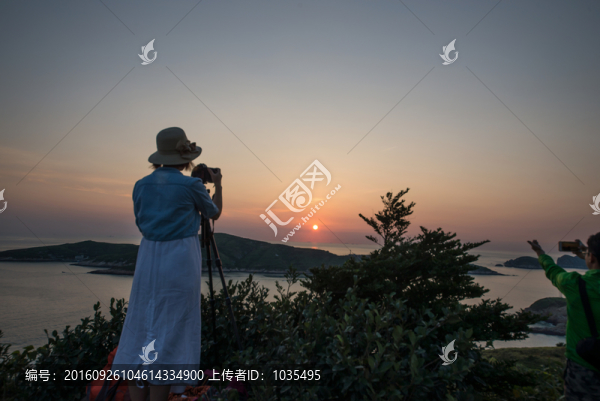 東極島上觀日出