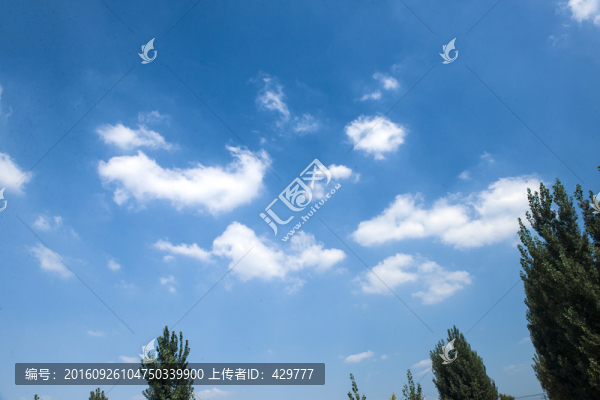 藍(lán)天,天空白云
