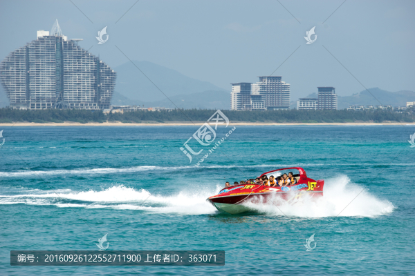 海南蜈支洲島碼頭風景