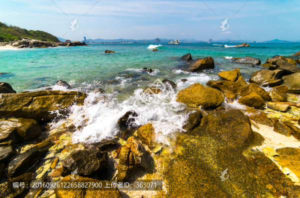 海南蜈支洲島情人島景區(qū)