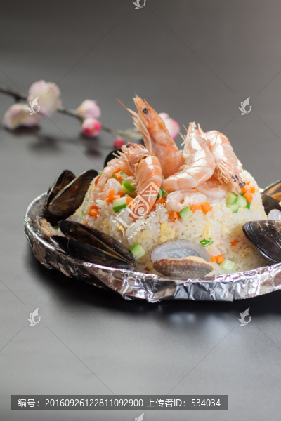海鮮炒飯,大蝦,膠州風(fēng)味