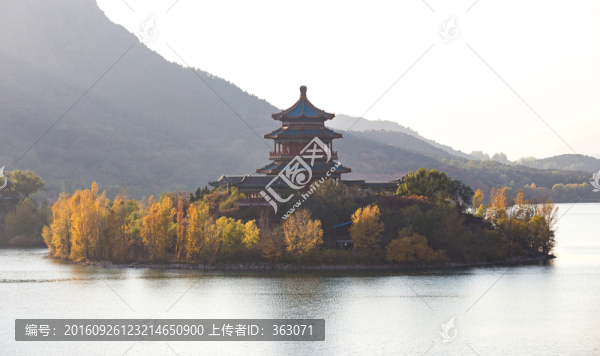 十三陵水庫秋景