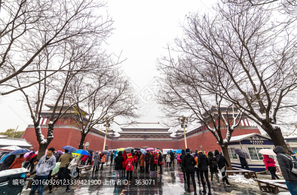 故宮雪景