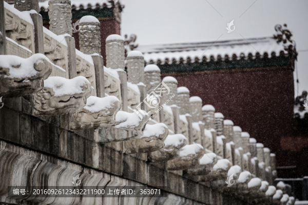故宮雪景