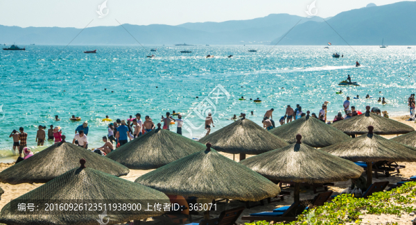 海南三亞大東海景區(qū)風(fēng)景