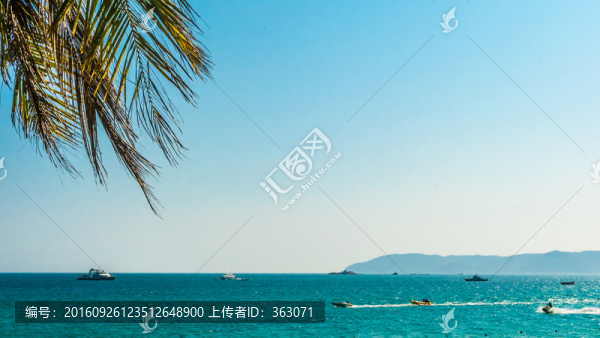 海南三亞大東海景區(qū)風(fēng)景
