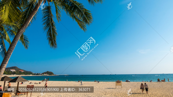 海南三亞大東海景區(qū)風(fēng)景
