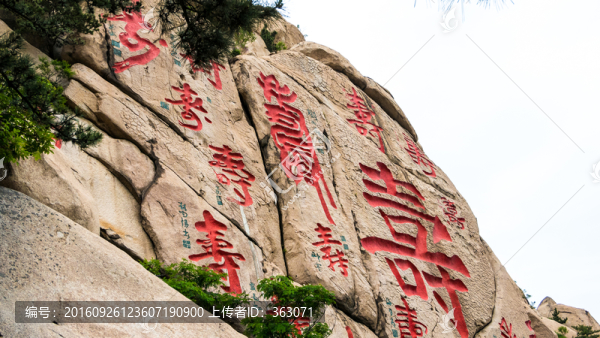 青島嶗山仰口百壽山風(fēng)景