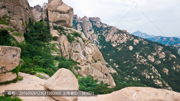 青島嶗山仰口百壽山風(fēng)景