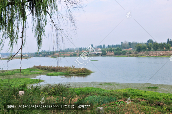 河岸風(fēng)景,河道