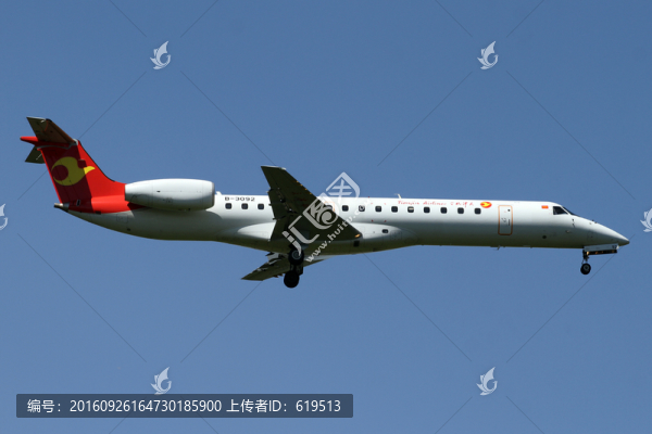 天津航空飛機降落沈陽機場