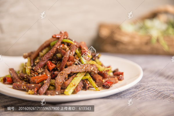 椒麻牛肉,特寫(xiě)