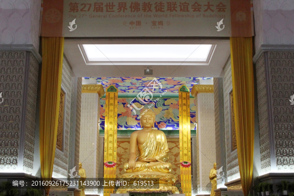 法門寺合十舍利塔內部