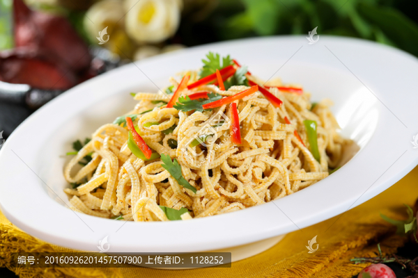 拌豆腐皮