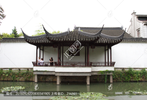 涵青亭,拙政園