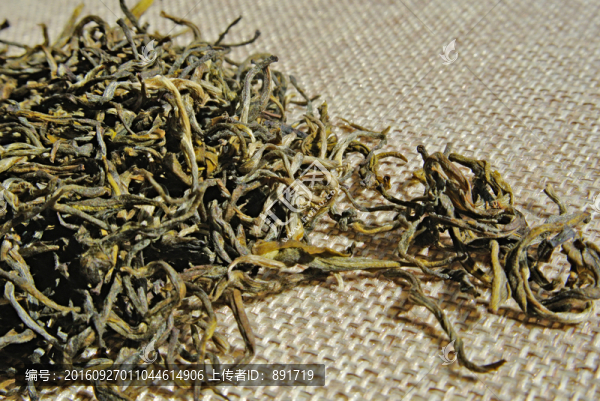 茶葉特寫,青茶