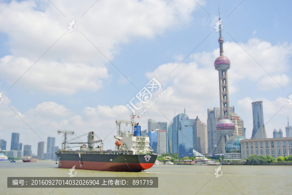 貨船,上海外灘