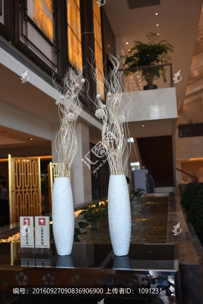 酒店前臺(tái)擺設(shè)