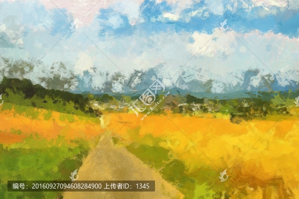 抽象裝飾畫