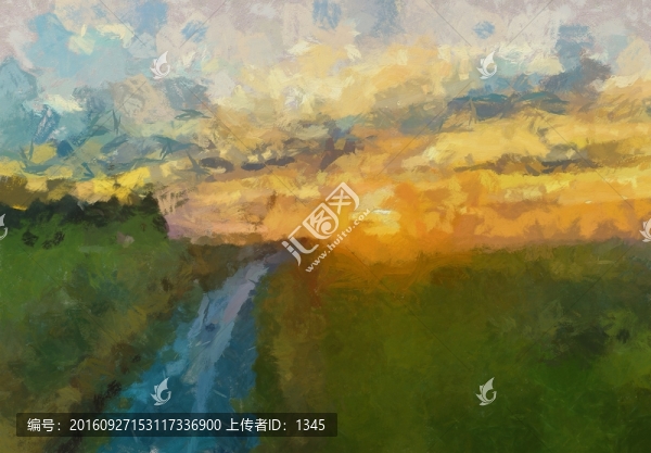 裝飾畫,抽象畫
