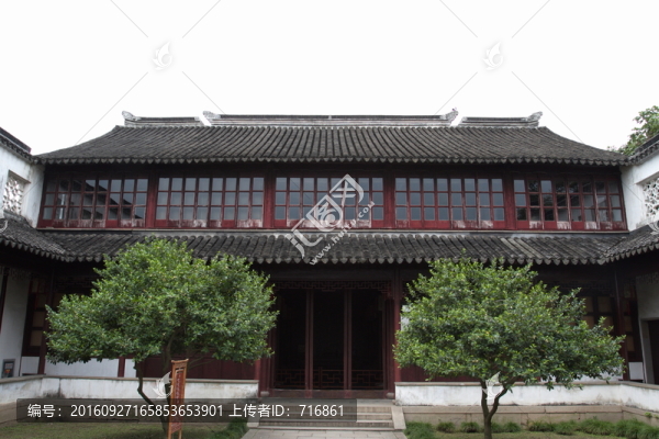 樓閣,拙政園