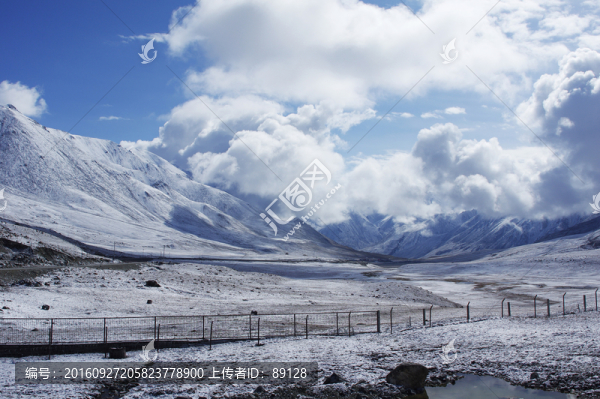 紅其拉甫雪山