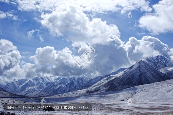 紅其拉甫雪山