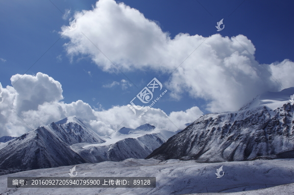紅其拉甫雪山