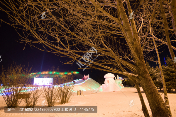 雪鄉(xiāng),村莊,雪,冬天,寒冷,林