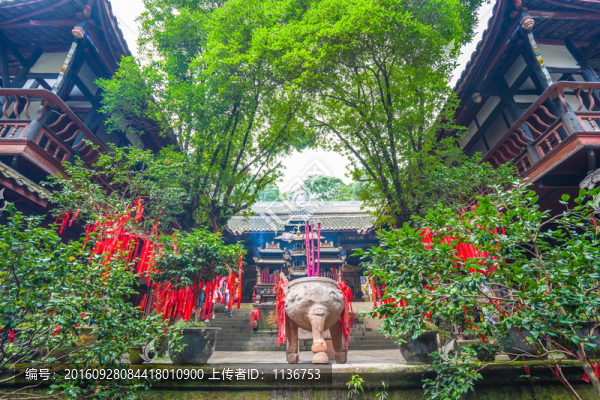 青城山,廟宇