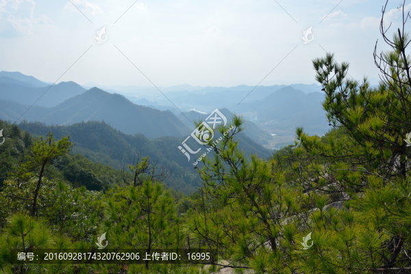 安徽績溪縣七姑山