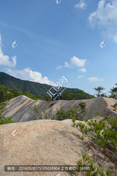 安徽績溪縣龍須山