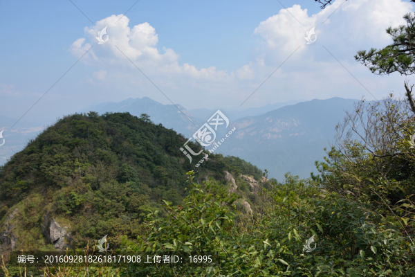 安徽績溪龍須山