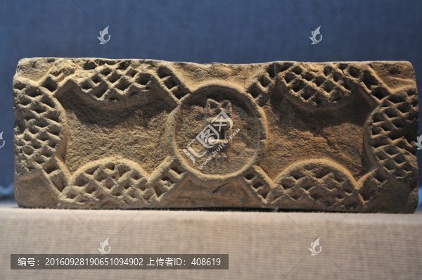 錢紋玉璧畫像磚