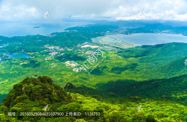 鳥瞰,海景