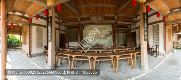 梅溪草堂,內(nèi)二全景圖