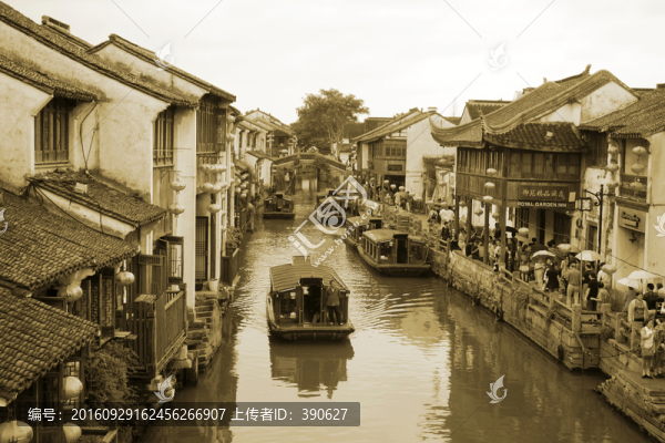 蘇州古鎮(zhèn)老照片