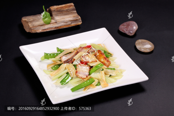 無渣粉葛炒水咸魚
