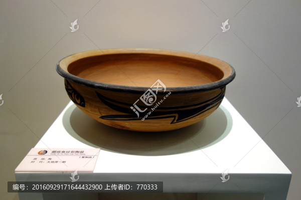 彩陶盆,魚紋彩陶盆