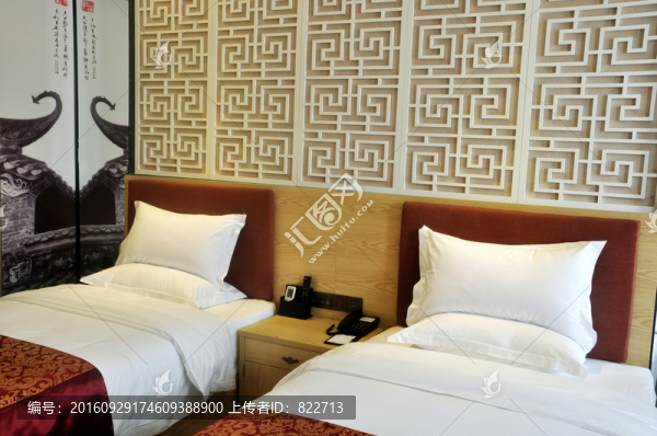 酒店房間內(nèi)景