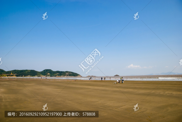 沙灘,大海,海島,岱山