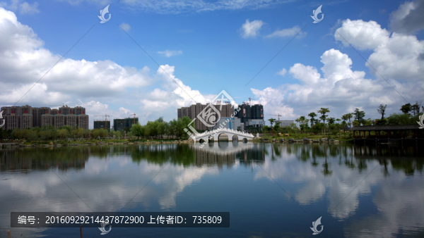 城郊倒影