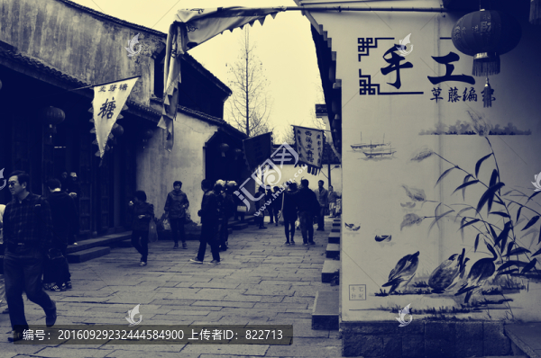 老照片西溪濕地