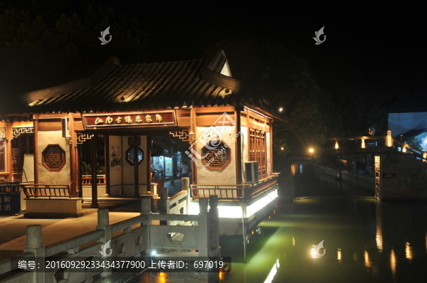 朱家角古鎮(zhèn)夜景