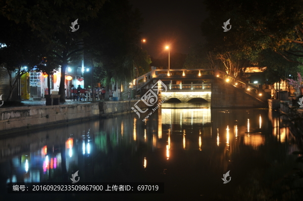 朱家角古鎮(zhèn)夜景
