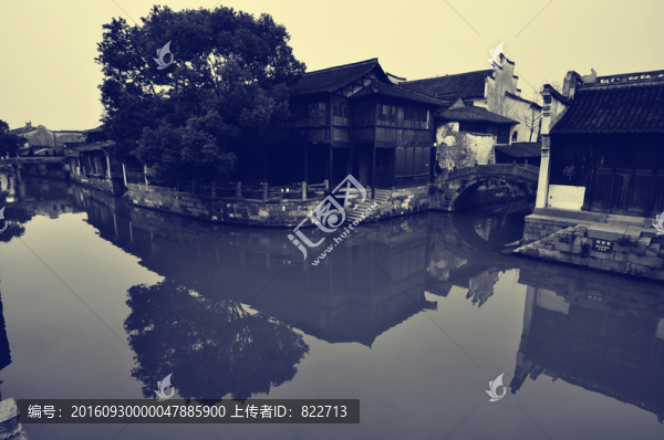 老照片江南水鄉(xiāng)