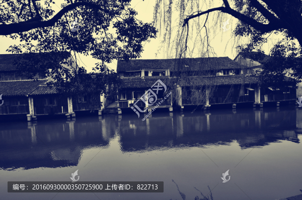 老照片江南水鄉(xiāng)