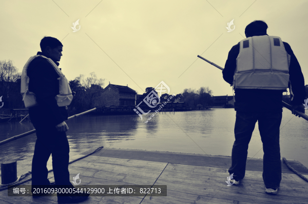 老照片江南水鄉(xiāng)